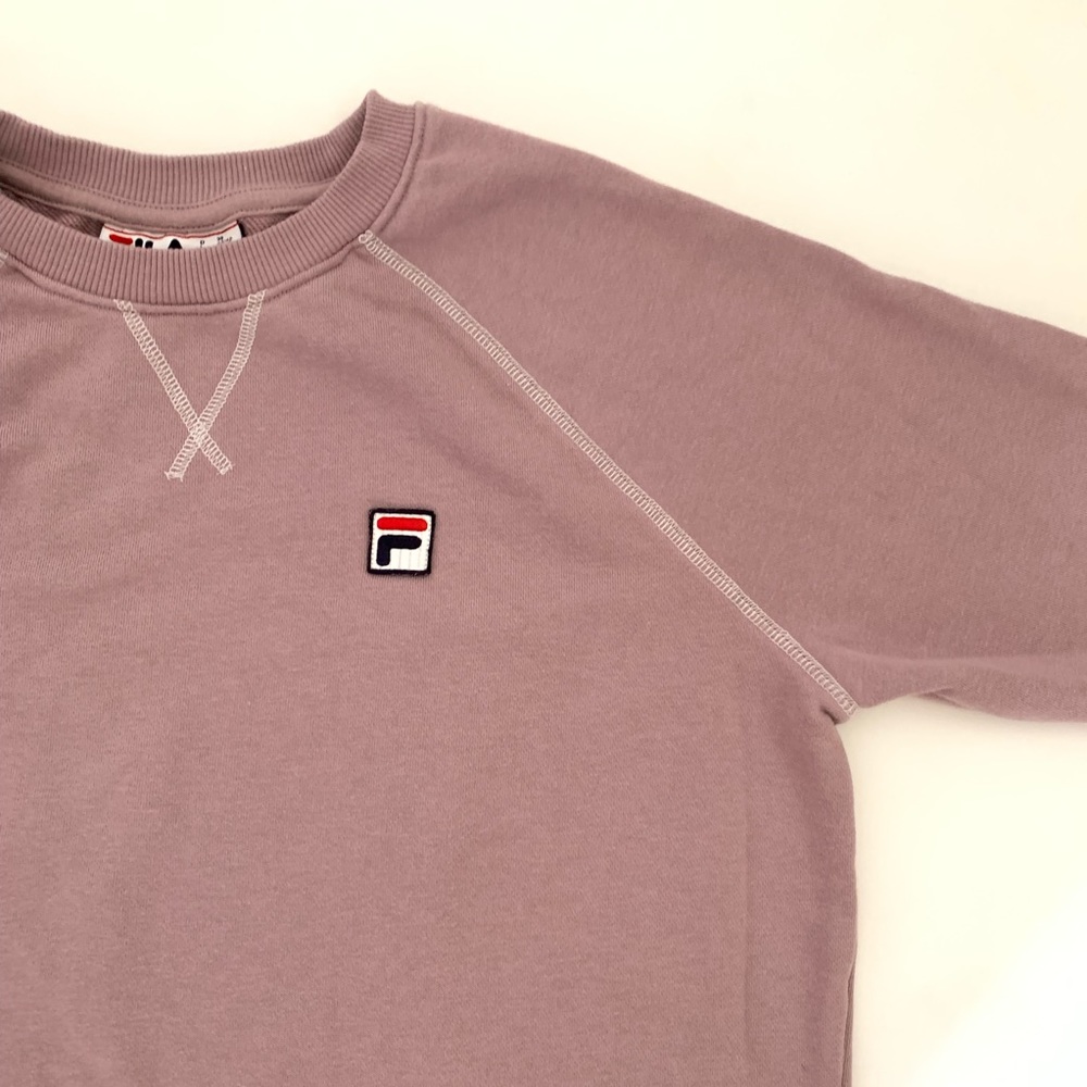 FILA sweatshirt / light dusty purple / size small